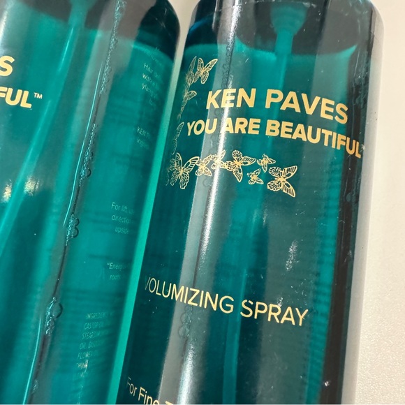 NEW Ken Paves You Are Beautiful Volumizing Spray 8.5 Ounce 3-Pack Essential Oils - Picture 2 of 5